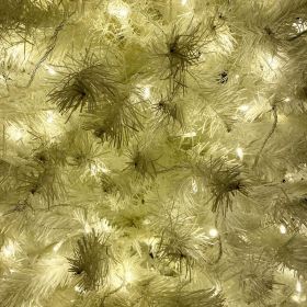 White Christmas Tree Close Up