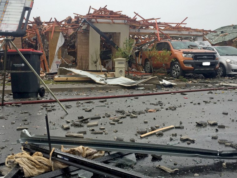 9 Marble Court, Northwood, Christchurch, New Zealand After the Gas Explosion on 19 July 2019 - NZ Herald